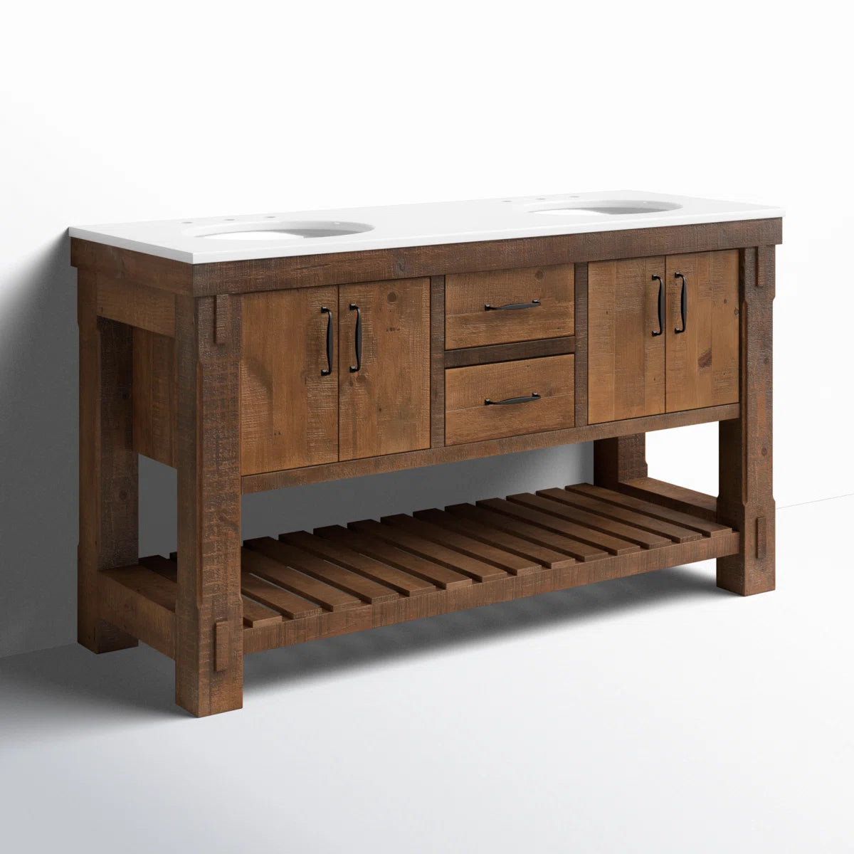 Telluride 60" Width Double Bathroom Vanity
