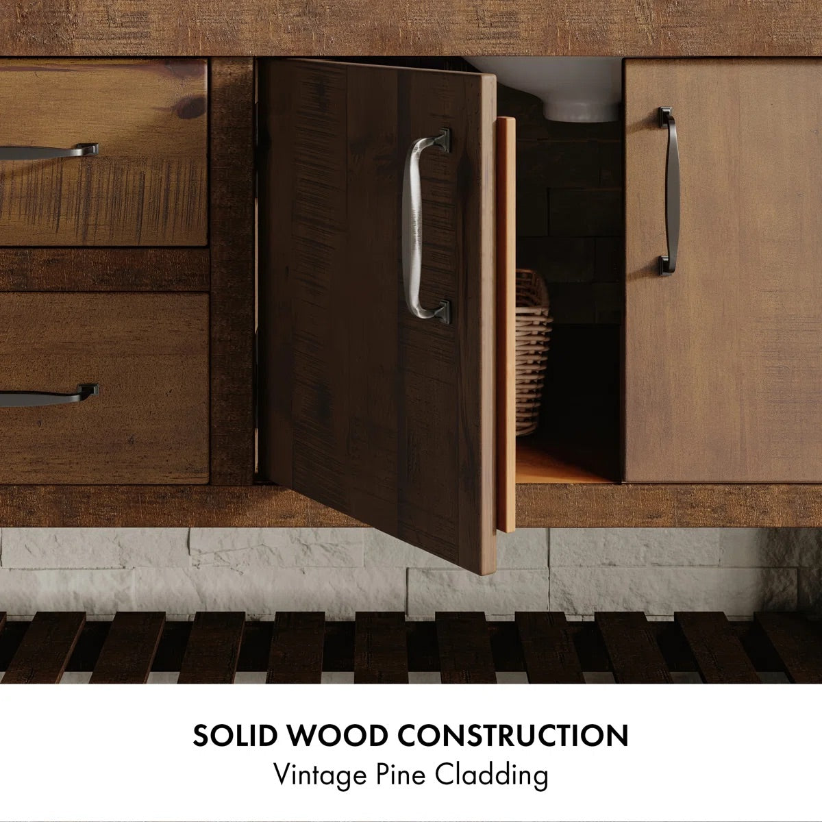 Telluride 54" Single Bathroom Vanity | Quartz Countertop