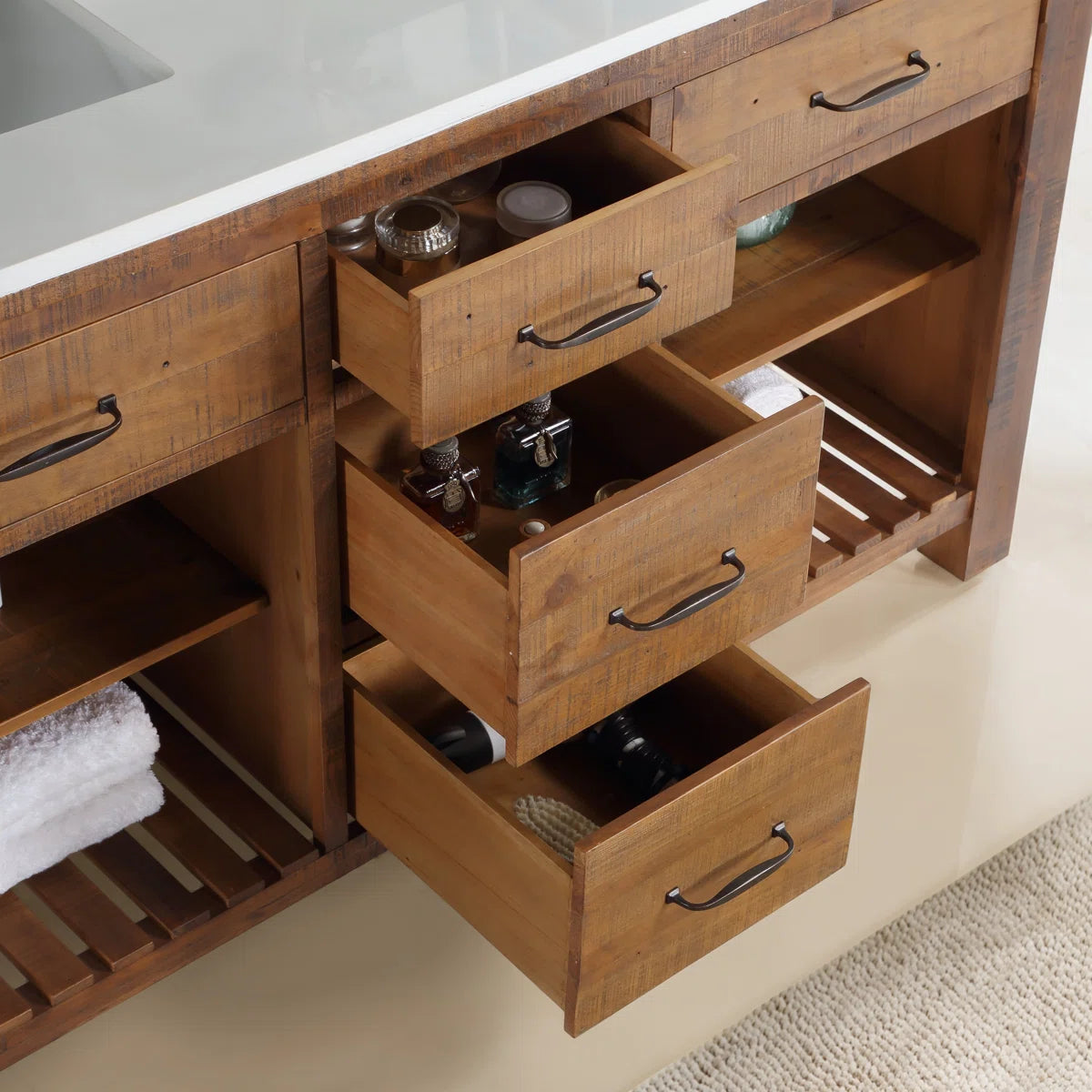 Banff 60" Width Single Bathroom Vanity