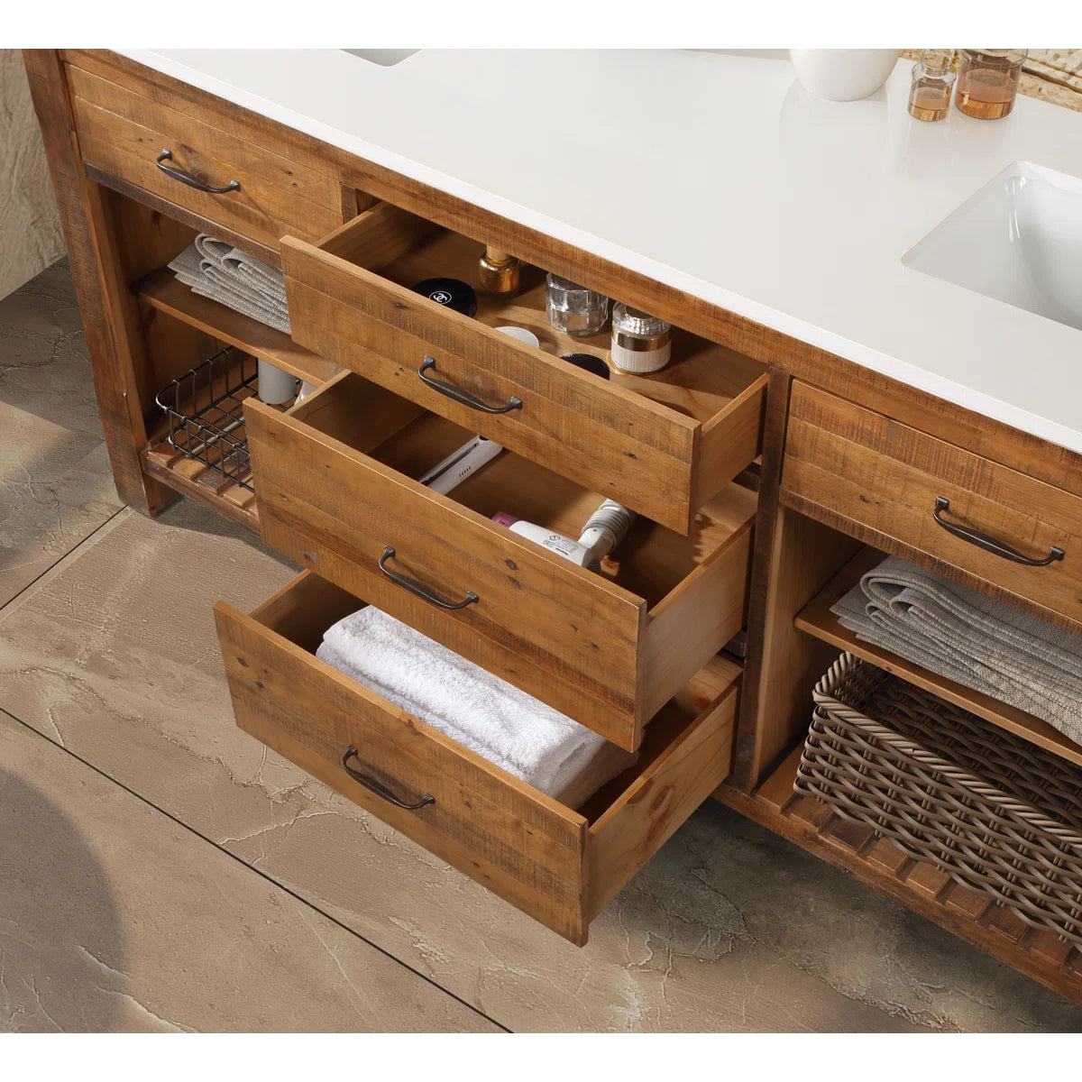 Banff 72" Width Double Bathroom Vanity