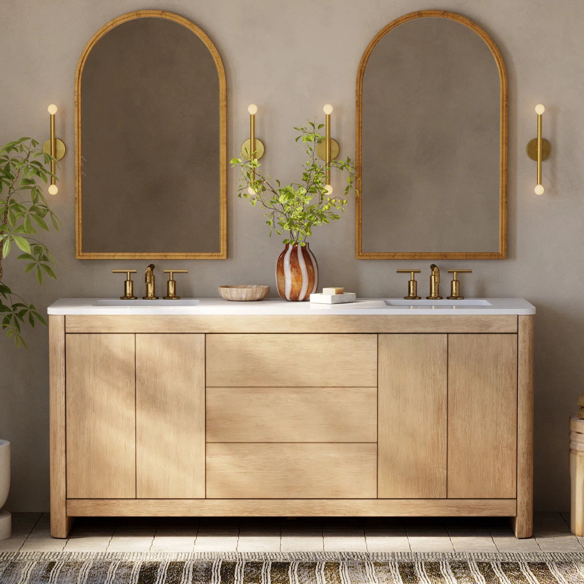 Hounslow 72" Width Double Bathroom Vanity