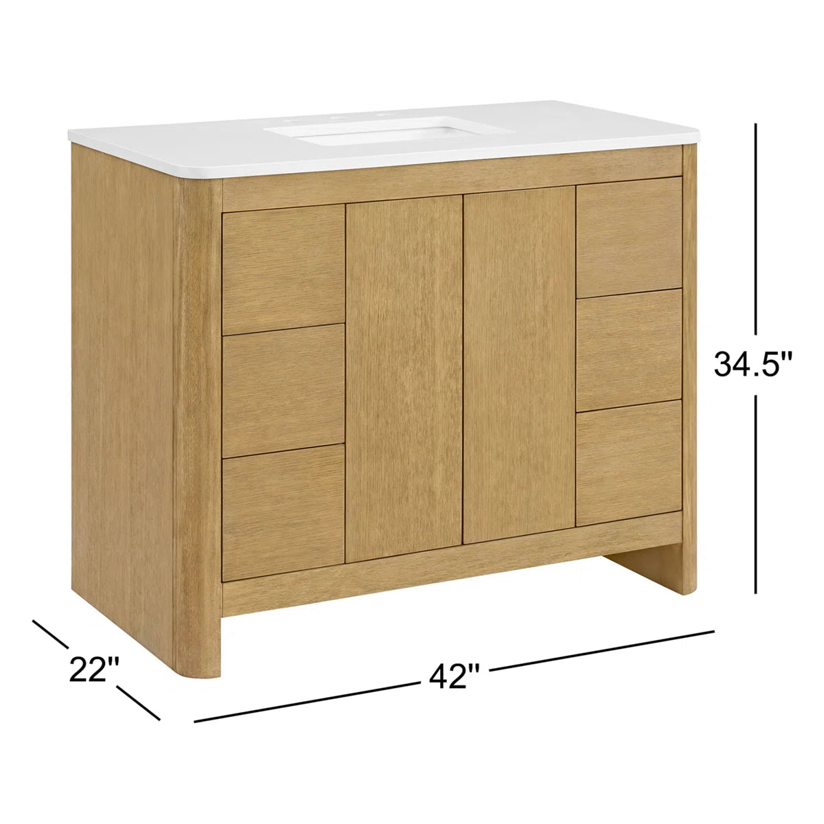 Hounslow 42" Width Single Bathroom Vanity