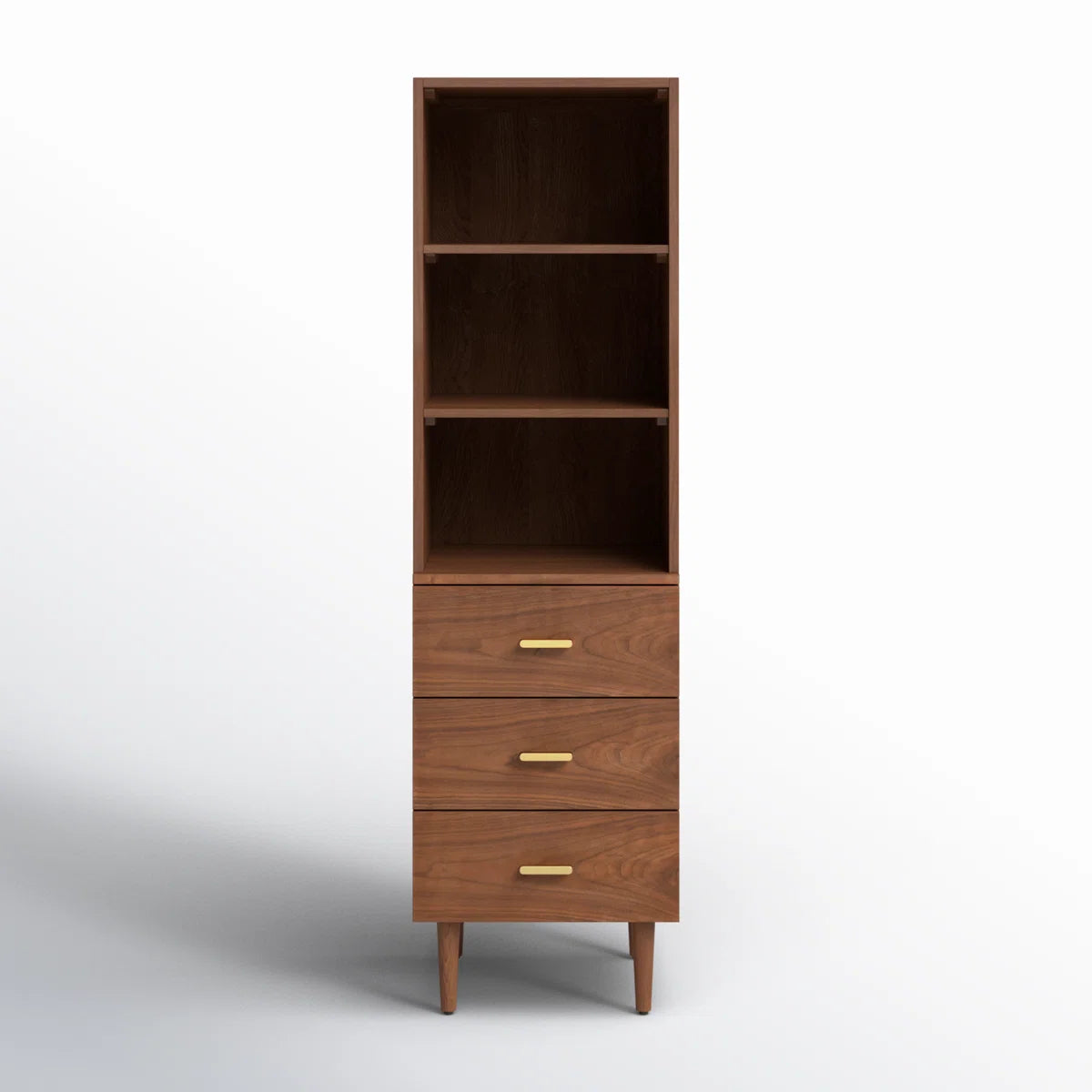 Stockholm Solid Wood Freestanding Linen Cabinet