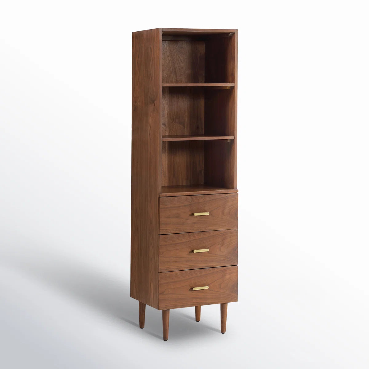 Stockholm Solid Wood Freestanding Linen Cabinet