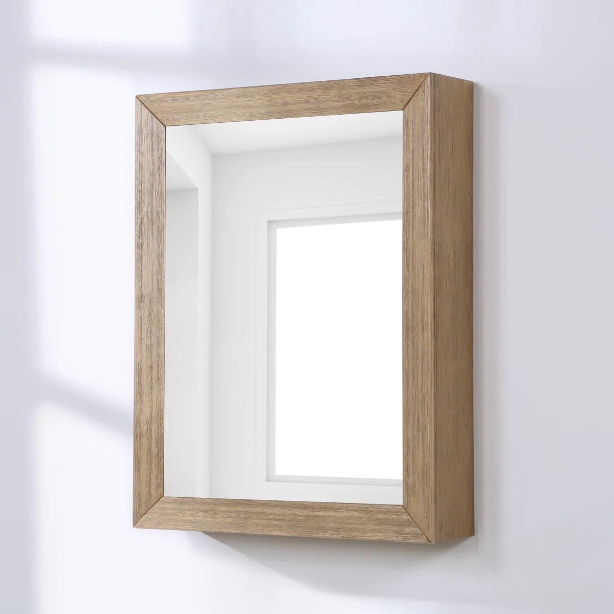 Bergen 20"W x 26"H Framed Mirror Medicine Cabinet