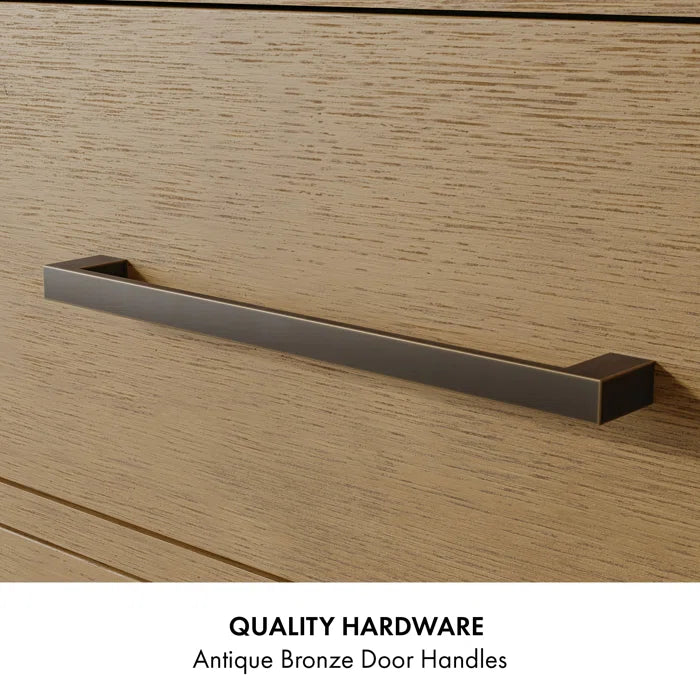 Bergen 66" Width Double Bathroom Vanity