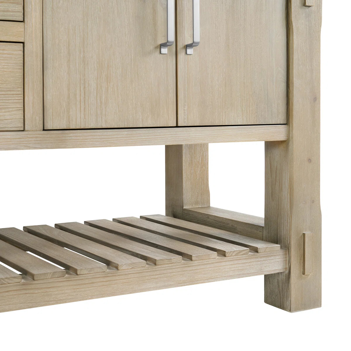 Telluride 72" Width Double Bathroom Vanity in Washed Pine