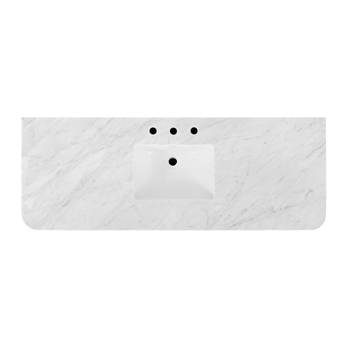 Havana 60" Width Single Bathroom Vanity In Natural Finish