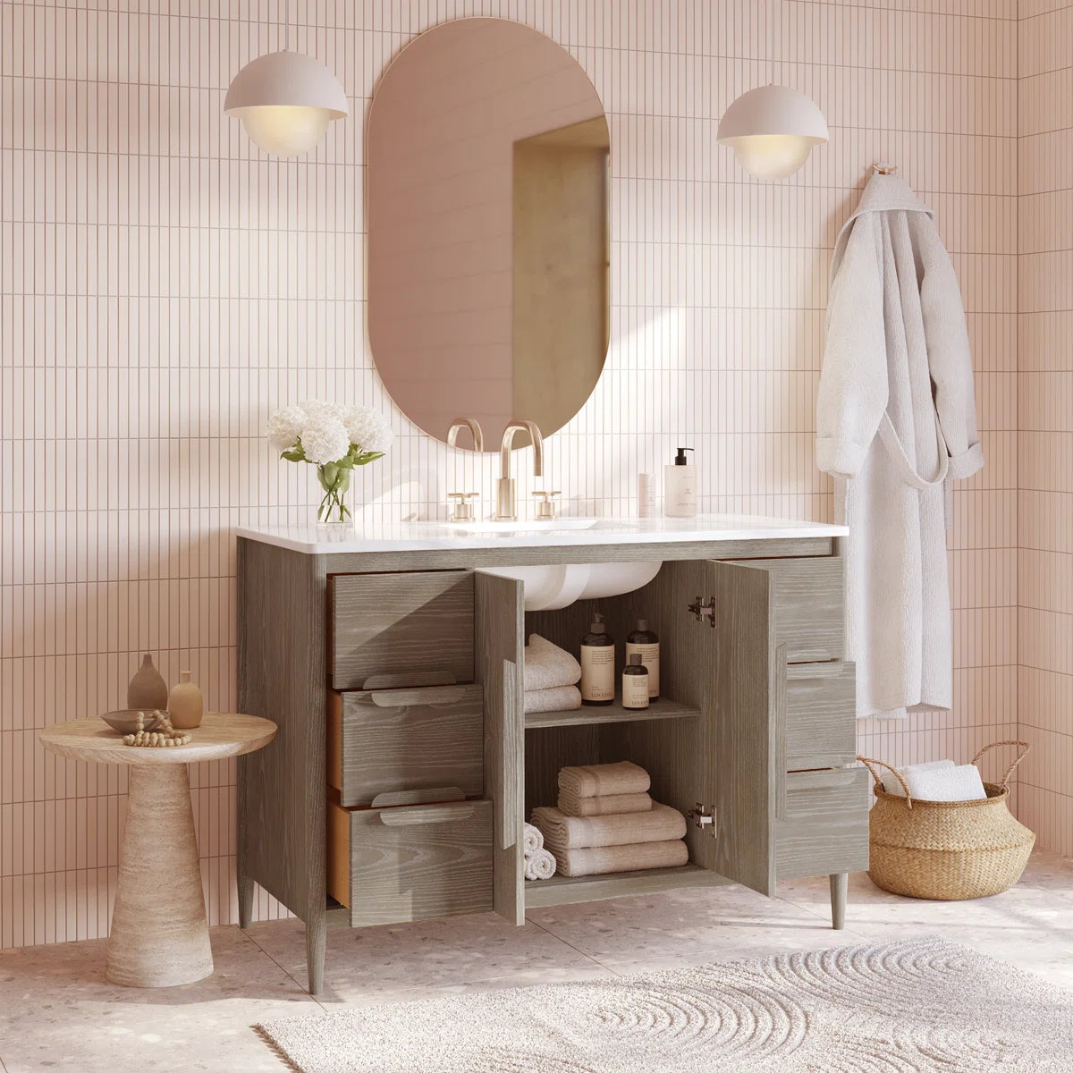 Weymouth 48" Width Single Bathroom Vanity