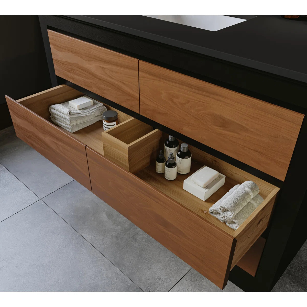 Malmo 48" Width Double Bathroom Vanity