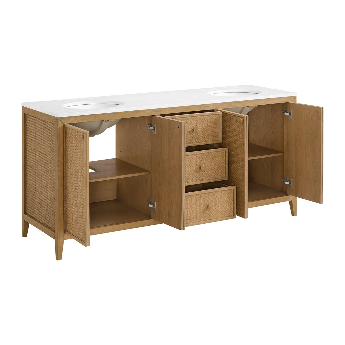 Benita 72" Width Double Bathroom Vanity
