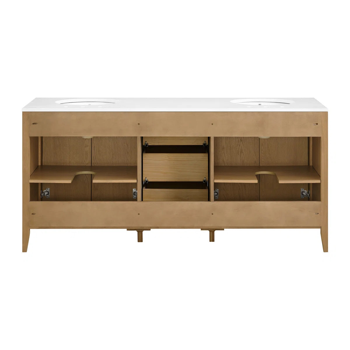Benita 72" Width Double Bathroom Vanity