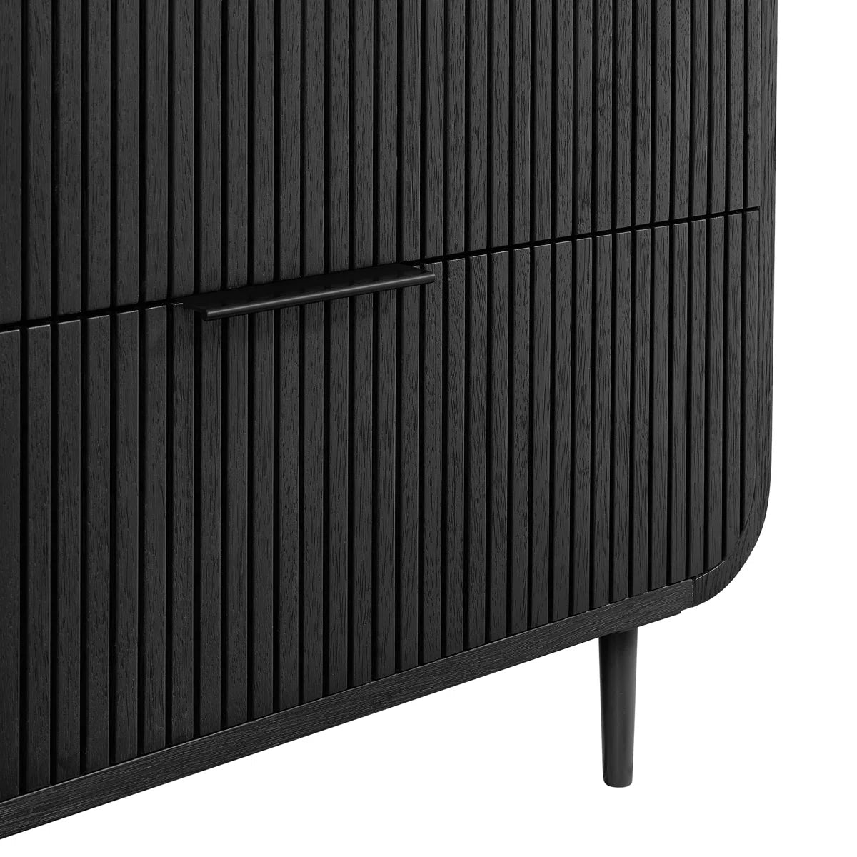 Bern 60" Width Double Bathroom Vanity In Black