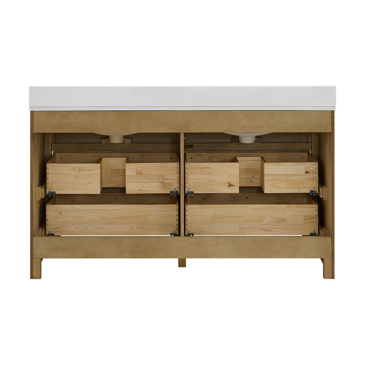 Oslo 60" Width Double Bathroom Vanity
