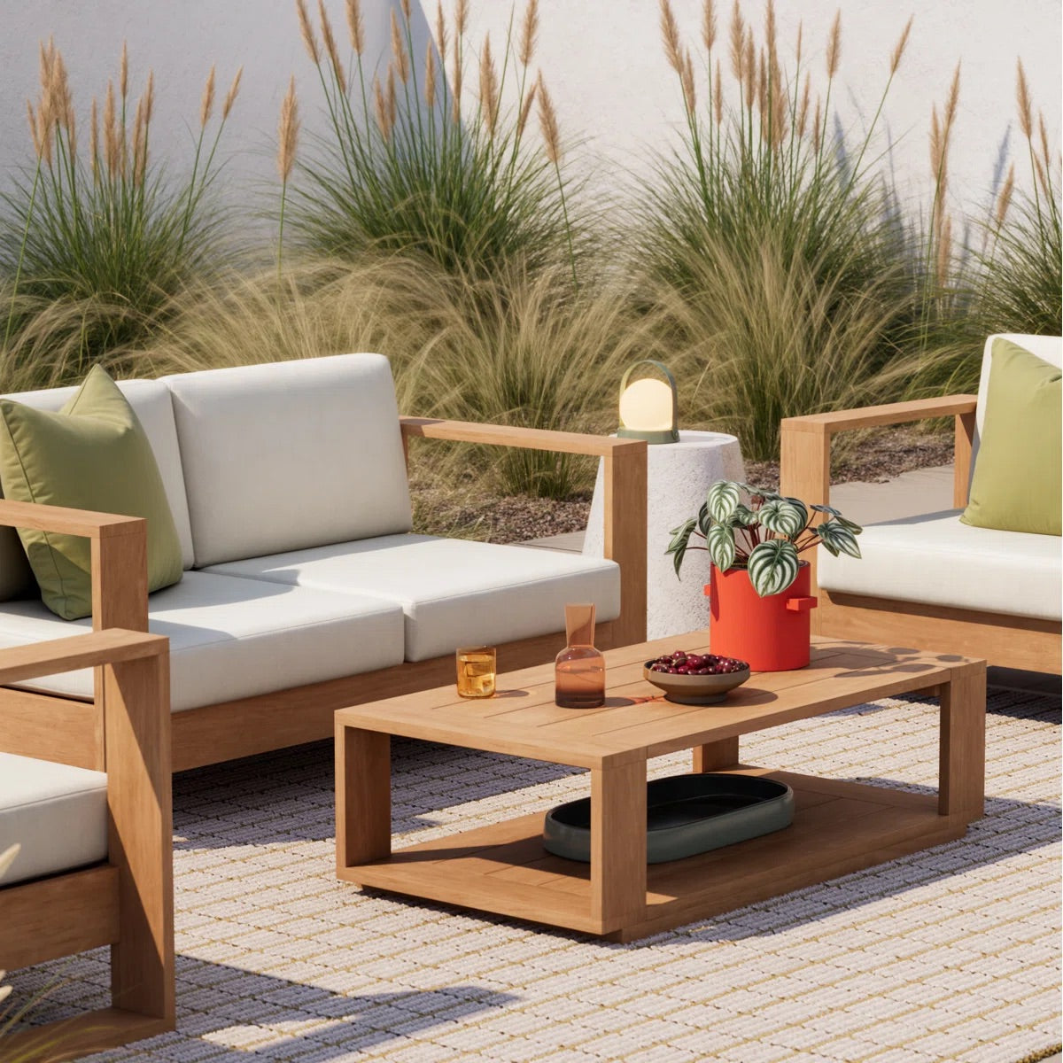 Cordel 27" Rope Outdoor Lounge Chair