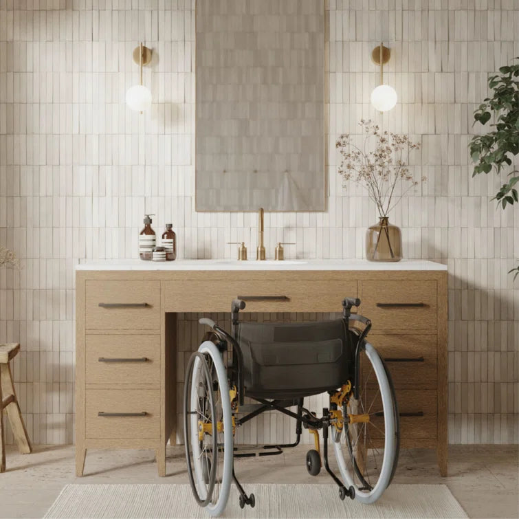 Bergen ADA 60" Compliant Single Vanity