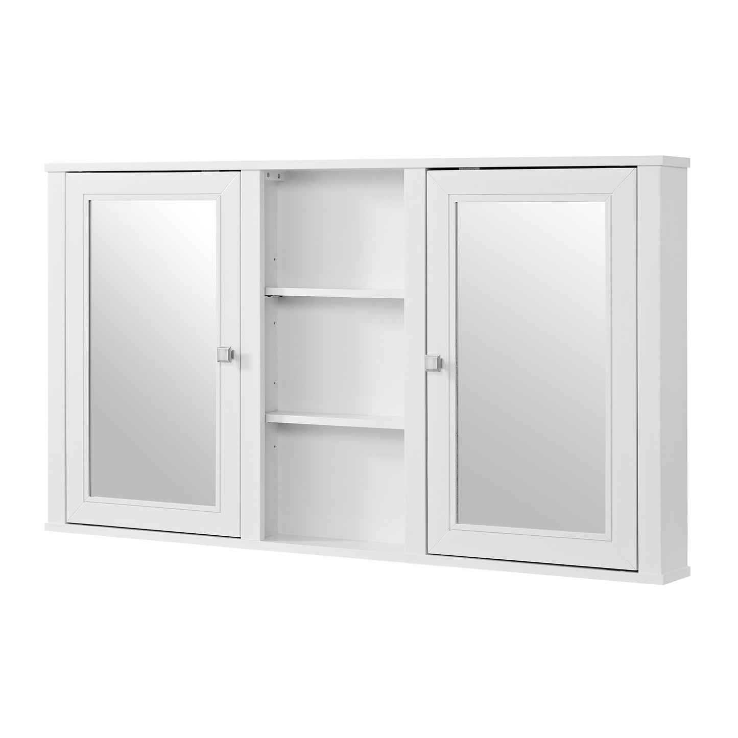 Charlotte 54" Double Reversible Door Medicine Cabinet in White