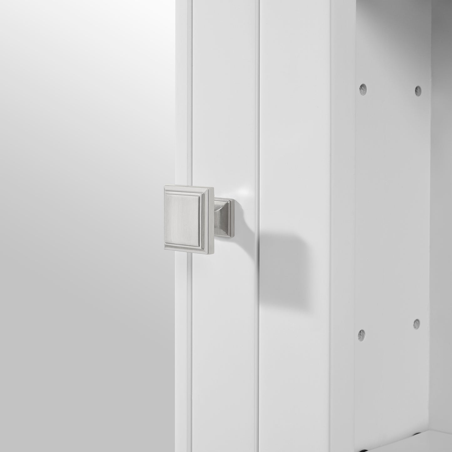 Charlotte 54" Double Reversible Door Medicine Cabinet in White
