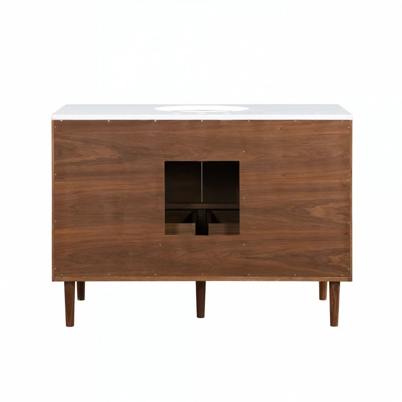 Stockholm 48" W x 22" D x 34" H Single Bathroom Vanity