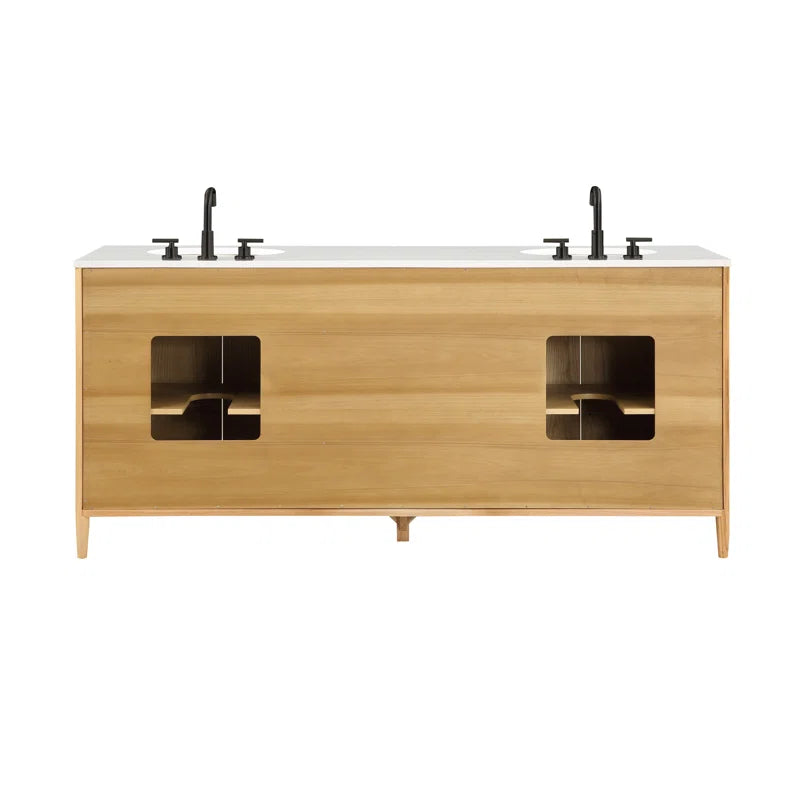 Copenhagen 72" Double Bathroom Vanity Set