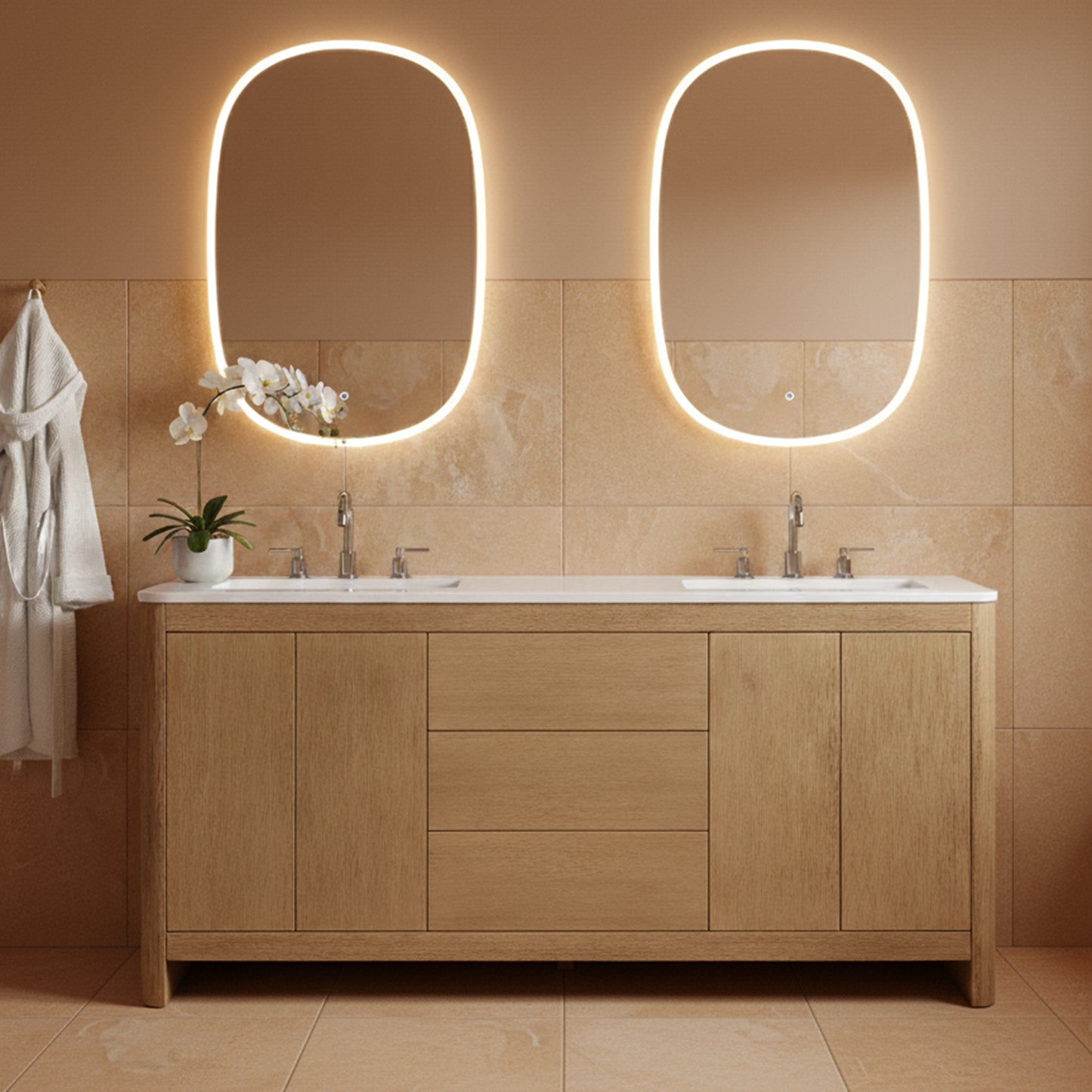 Hounslow 72" Width Double Bathroom Vanity