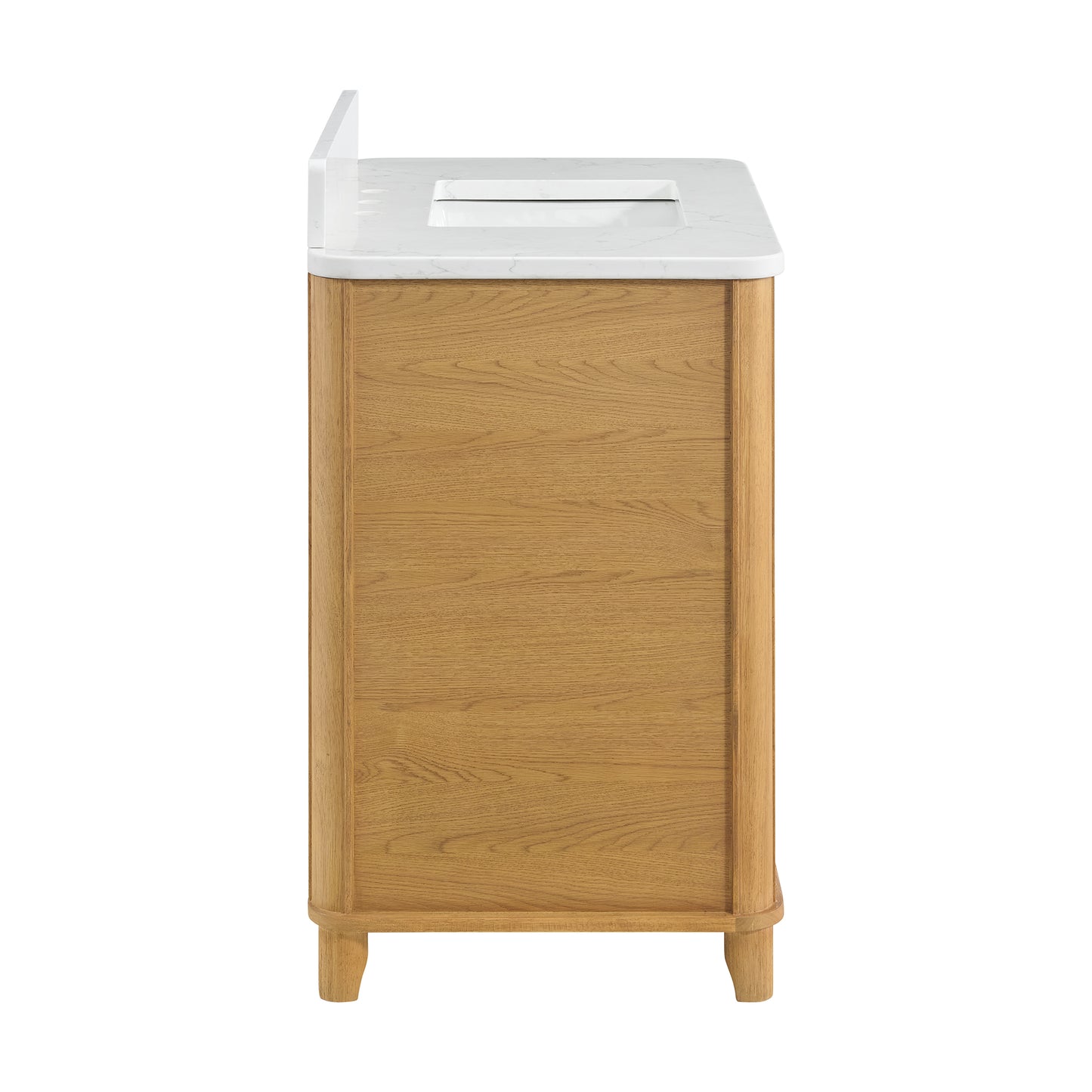 Kathryne 36" Single Sink Bathroom Vanity | Statuario Quartz Countertop