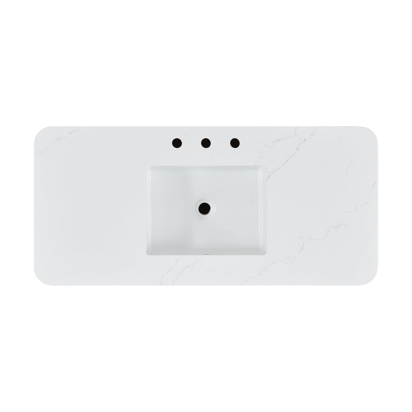 Kathryne 48" Single Sink Bathroom Vanity | Statuario Quartz