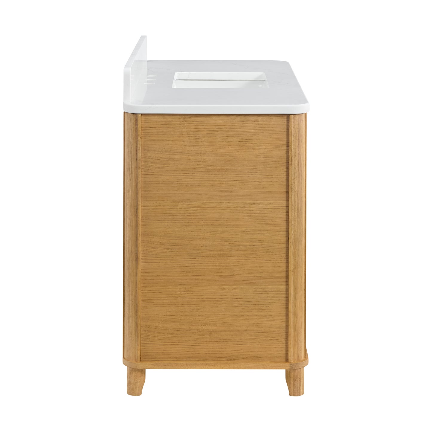 Kathryne 48" Single Sink Bathroom Vanity | Statuario Quartz