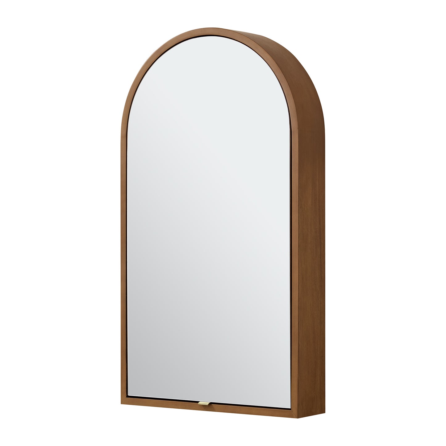 Midland 20"W  Arched Surface Mount Medicine Cabinet in Walnut or Oak