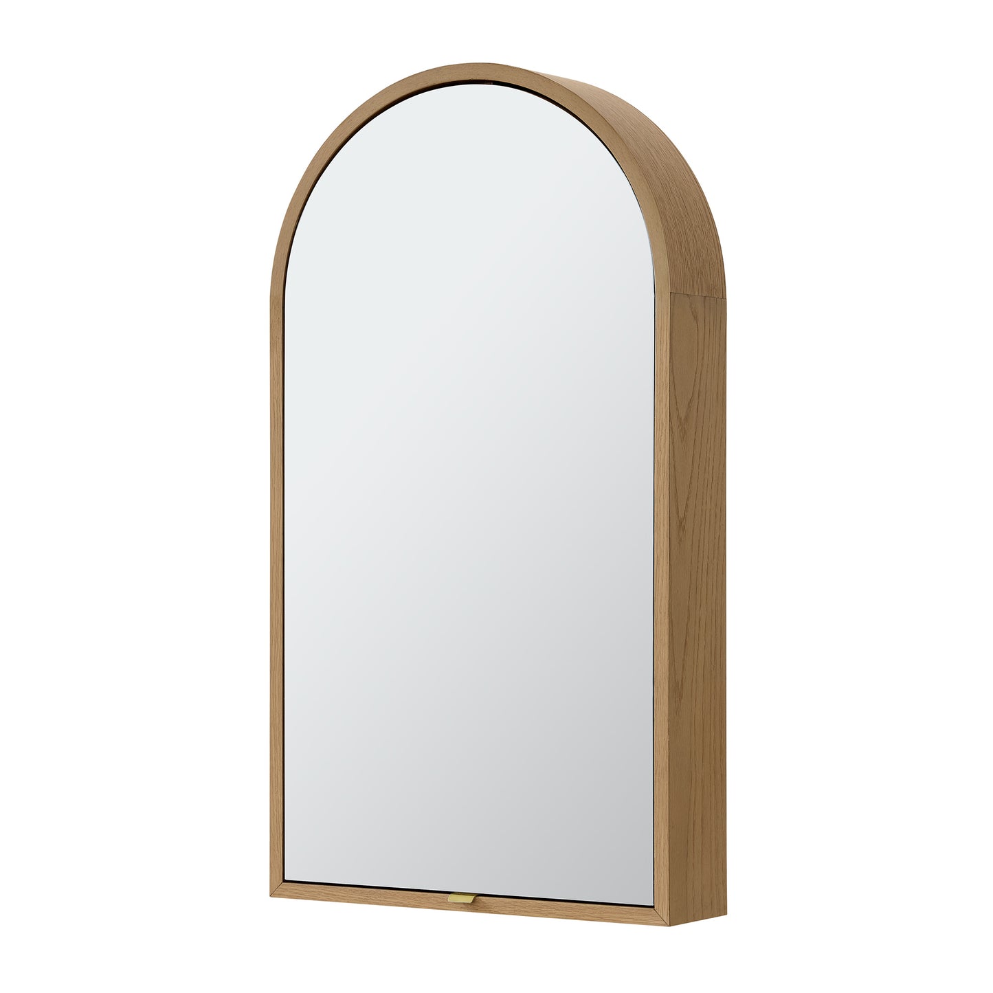 Midland 20"W  Arched Surface Mount Medicine Cabinet in Walnut or Oak