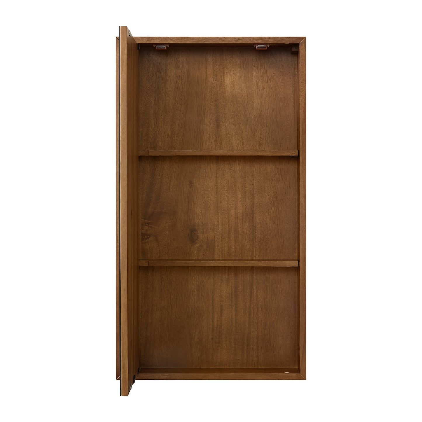 Midland 20"W Rectangular Surface Mount Medicine Cabinet in Walnut or Oak