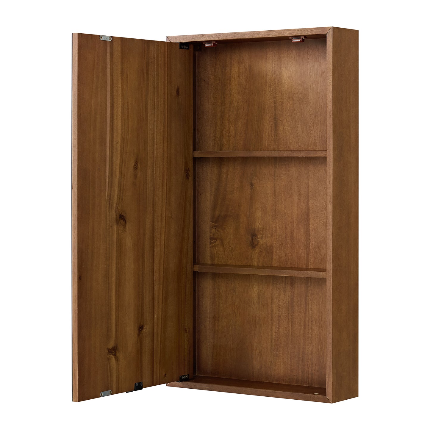 Midland 20"W Rectangular Surface Mount Medicine Cabinet in Walnut or Oak