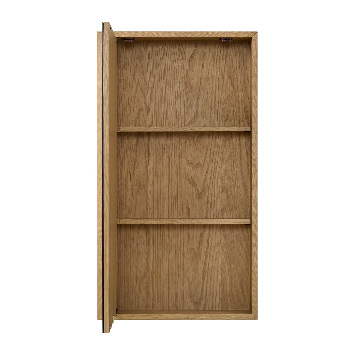 Midland 20"W Rectangular Surface Mount Medicine Cabinet in Walnut or Oak