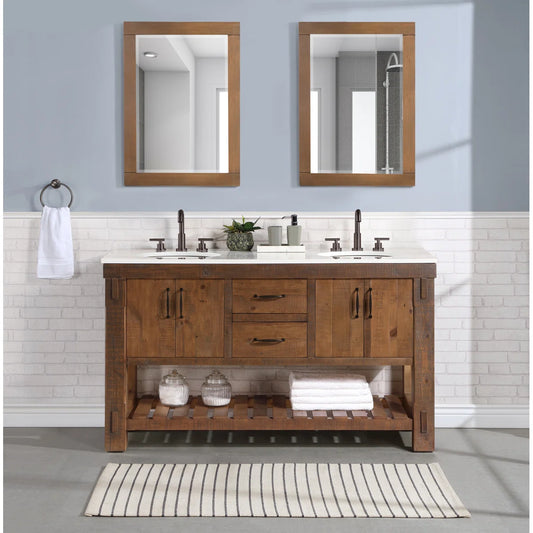 Telluride 60" Width Double Bathroom Vanity