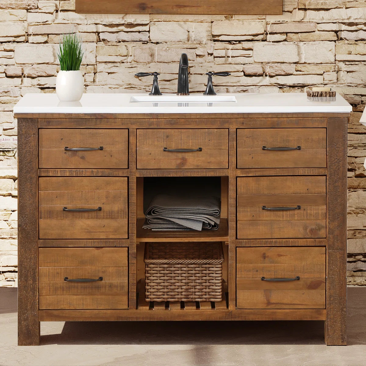 Banff 48" Width Single Bathroom Vanity