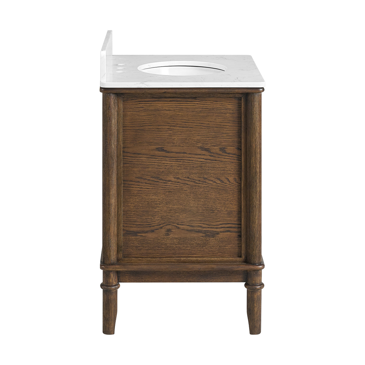 Juliette 30"W x 22"D Single Sink Bathroom Vanity with Cultured Marble Top