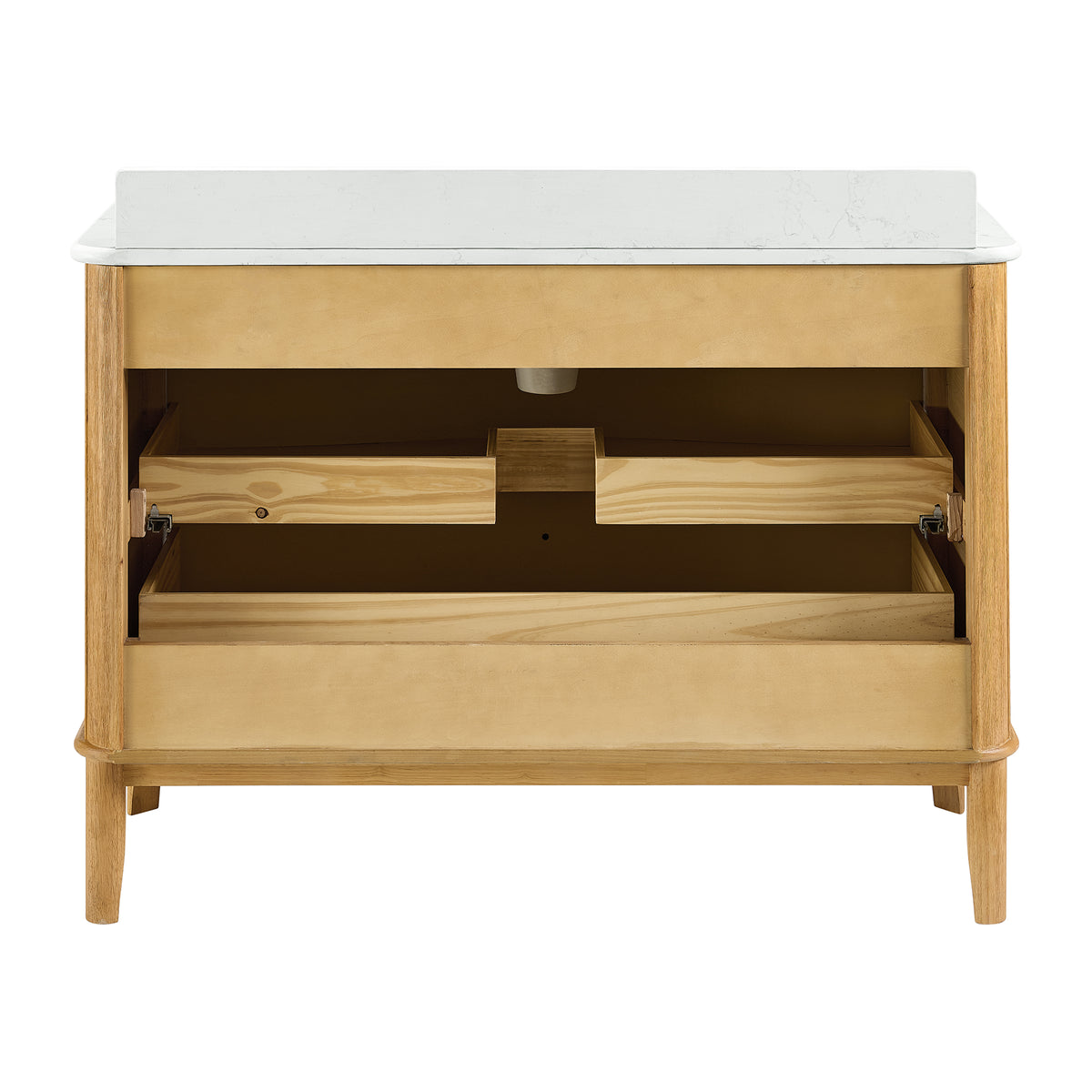 Grace 48" Bathroom Vanity with Statuario Quartz Countertop