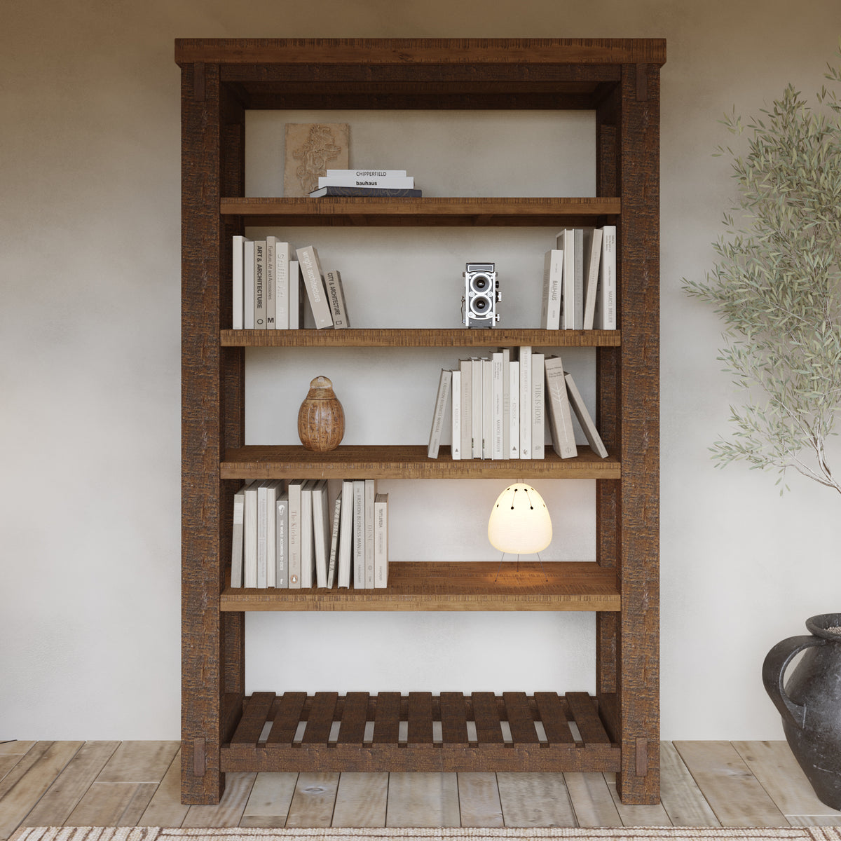 Telluride - 48" Freestanding Shelf Unit in Vintage Pine