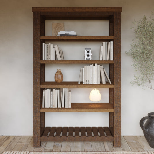 Telluride - 48" Freestanding Shelf Unit in Vintage Pine