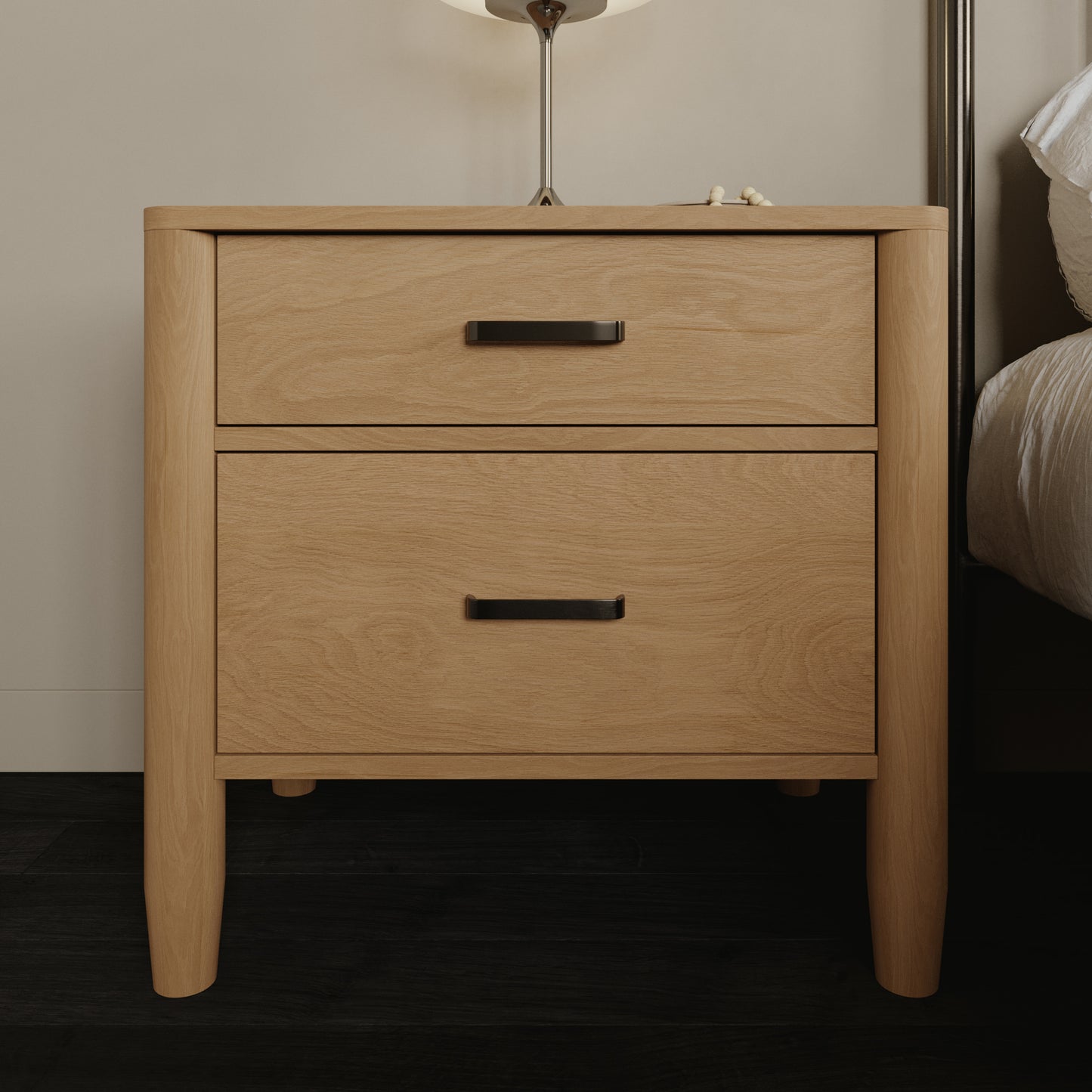 Ogden 26" Nightstand In Natural Oak