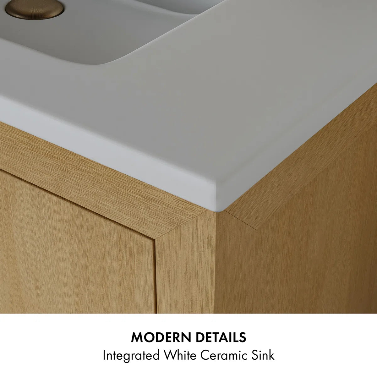 Bergen 24" Width Single Bathroom Vanity