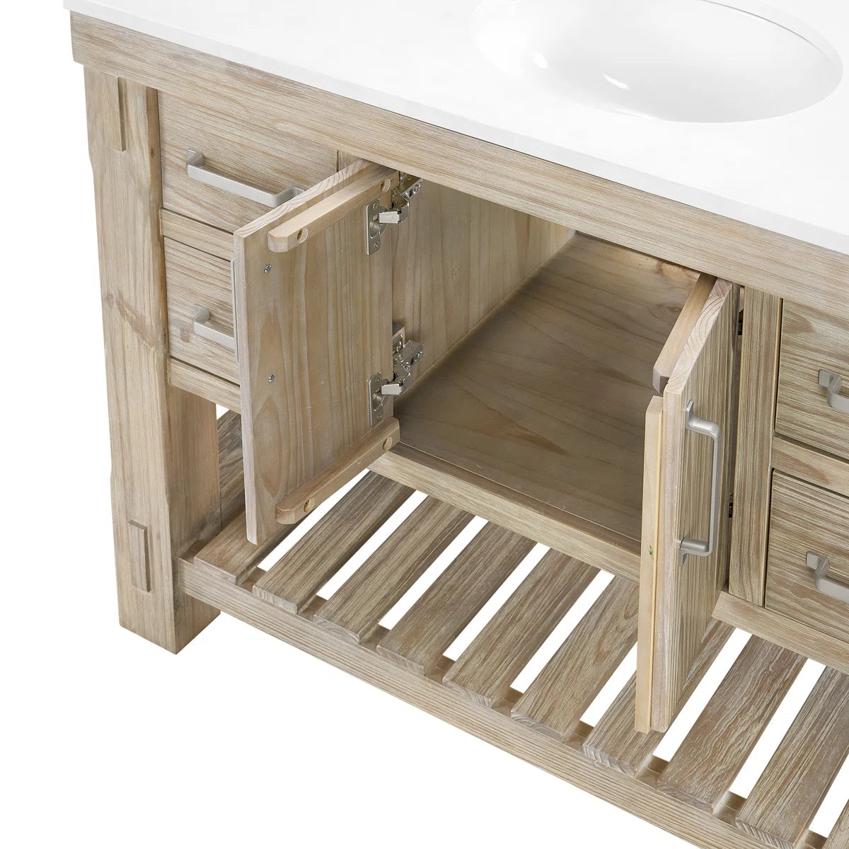 Telluride 48" Single Vanity in Washed Pine
