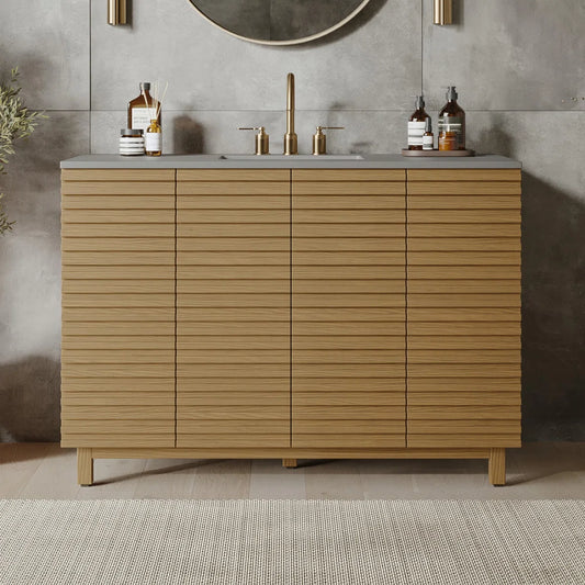 Drammen 48" Width Double Bathroom Vanity