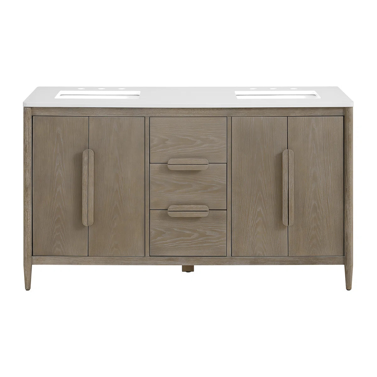 Weymouth 60" Width Double Bathroom Vanity