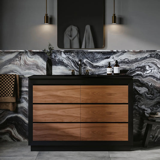 Malmo 48" Width Double Bathroom Vanity