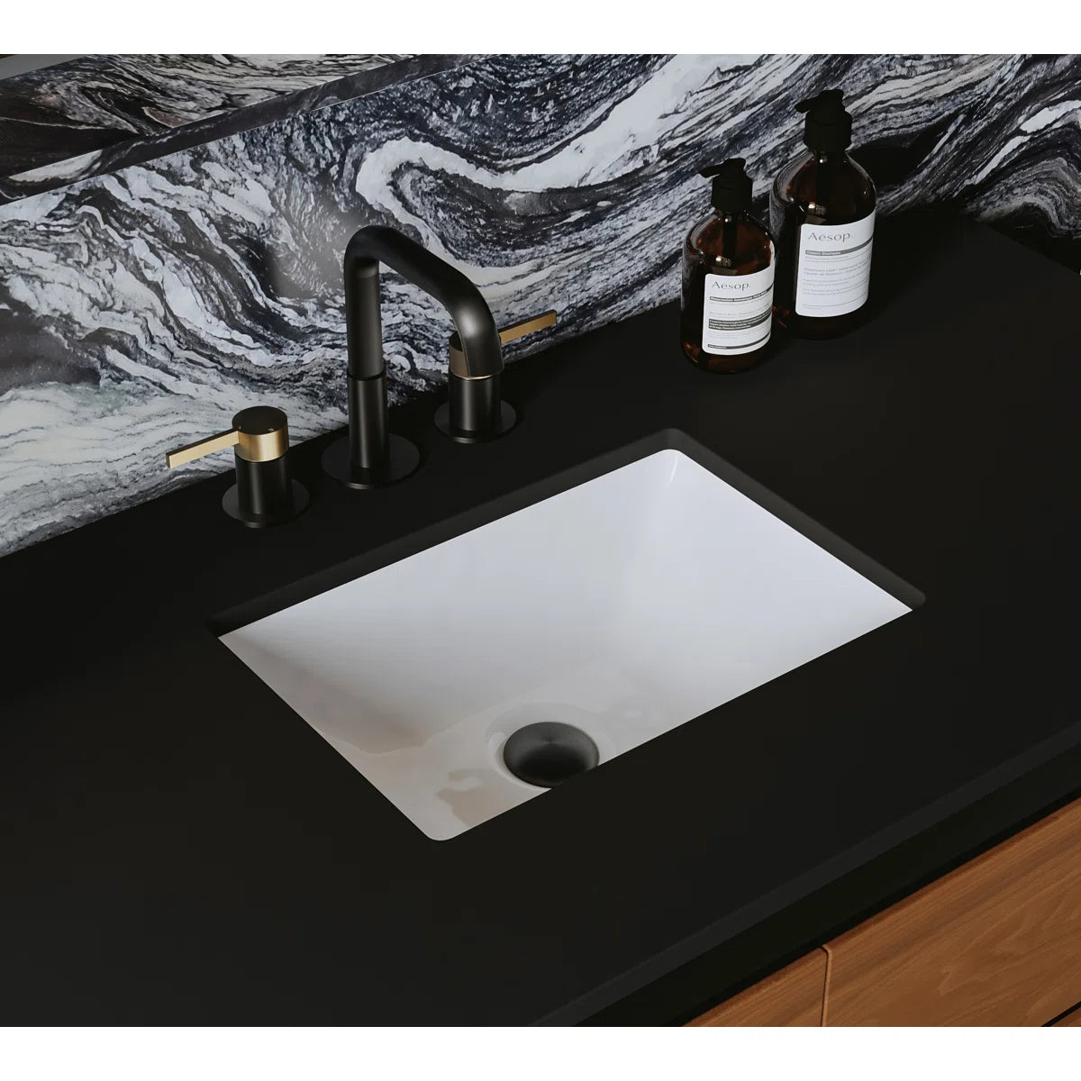 Malmo 48" Width Double Bathroom Vanity