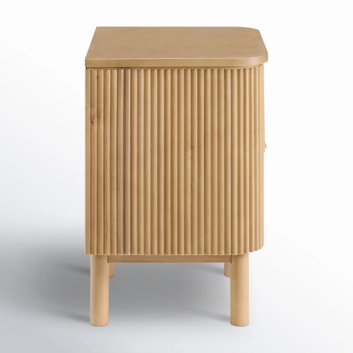 Havana Night Stand in Reeded Birch