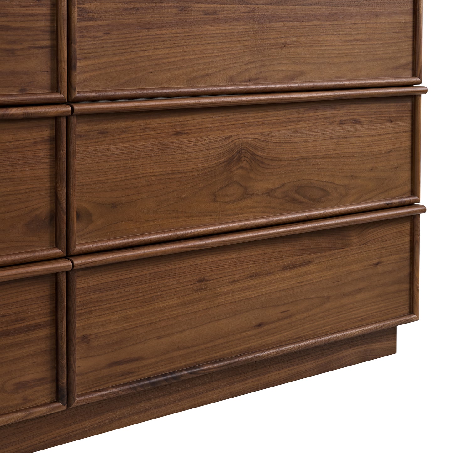 Cooper 72" Double Sink Bathroom Vanity in Natural Walnut with Quartz Top