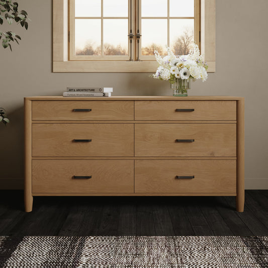 Ogden 64" Dresser in Natural Oak
