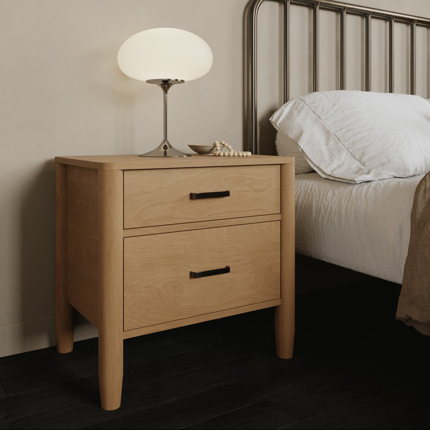 Ogden 26" Nightstand In Natural Oak